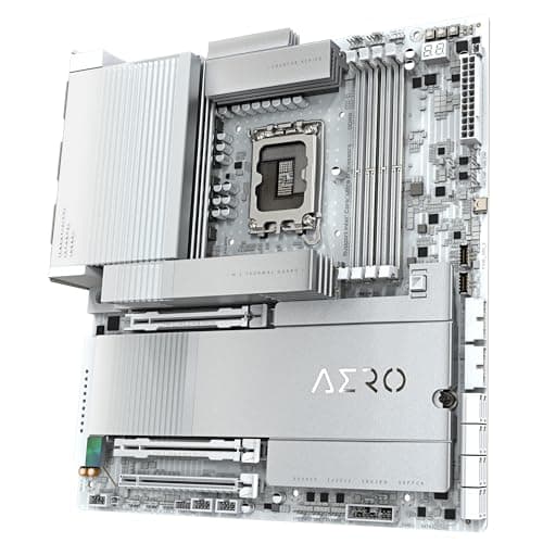 GIGABYTE Z890 AERO D Motherboard - Unterstützt Intel Core Ultra (Serie 2) CPUs, 16+1+2 Phasen VRM, bis zu 9500MHz DDR5 (OC), PCIe 5.0 M.2, Wi-Fi 7, Thunderbolt 5 Bild 8