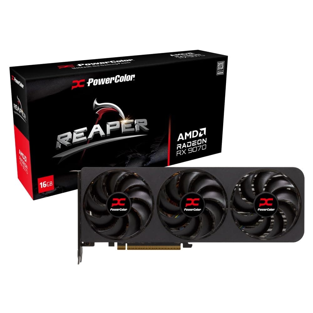 Powercolor Reaper Radeon Rx 9070 AMD 16 Gb Gddr6 (powercolor Rx 9070 16gb Reaper) Bild 2