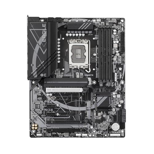 GIGABYTE Z790 Eagle Motherboard - Unterstützt 14. Generation Intel Core CPUs, 12+1+1 Phasen VRM, bis zu 7600MHz DDR5 (OC), 3xPCIe 4.0 M.2, 2,5GbE LAN, USB 3.2 Gen 2 Bild 4