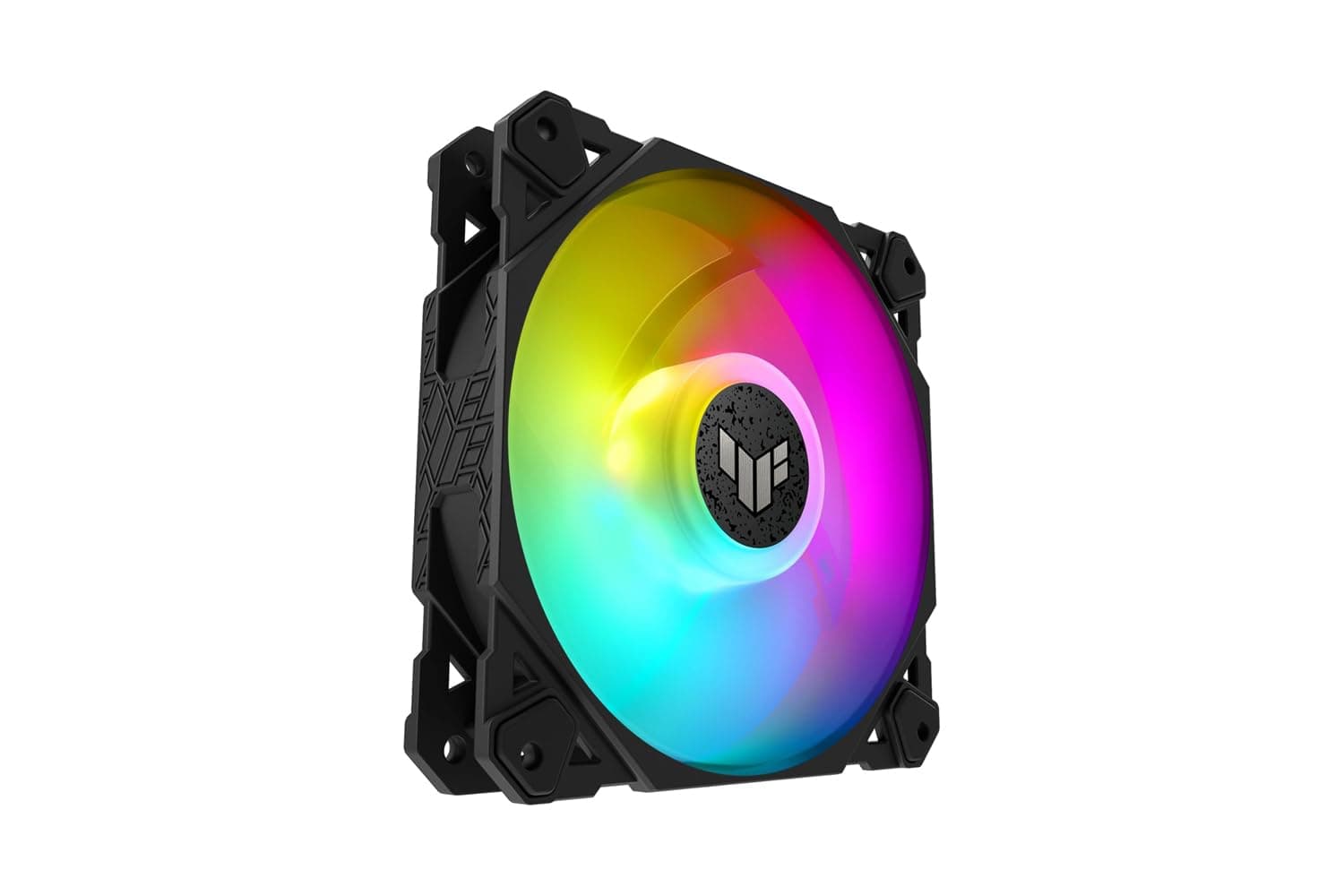 TUF Gaming TF120 ARGB-Gehäuselüfter - Single Pack (1 Stück, Aura Sync, leiser adressierbarer ARGB Lüfter, PWM Steuerung) Bild 7