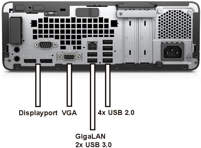 All-in-One Paket HP 27-Zoll Core i5 Computer mit 3 Jahren Garantie! Intel Core i5 6500 Quad Core, 3.6 GHz, 16 GB DDR4, 512 GB SSD, WLAN, USB 3, USB-C, Windows 11, MS Office - #8032 Bild 3