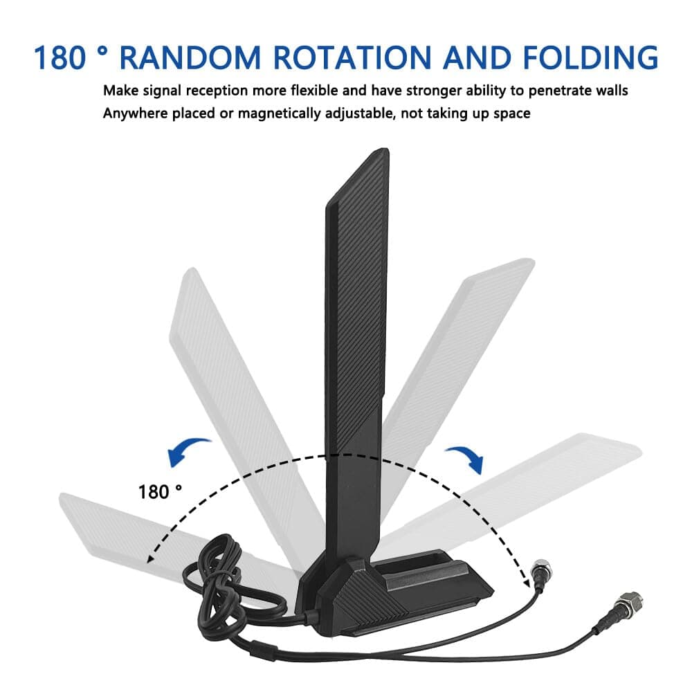 JINTAI WiFi Antenne Cable für MSI MPG Z490 Gaming Edge WiFi ATX Gaming/MPG Z690 Edge WiFi DDR4 Gaming/MPG Z690 Force/B550A PRO ProSeries/B650M Project Zero Gaming 2T2R 1400802650600 Bild 5