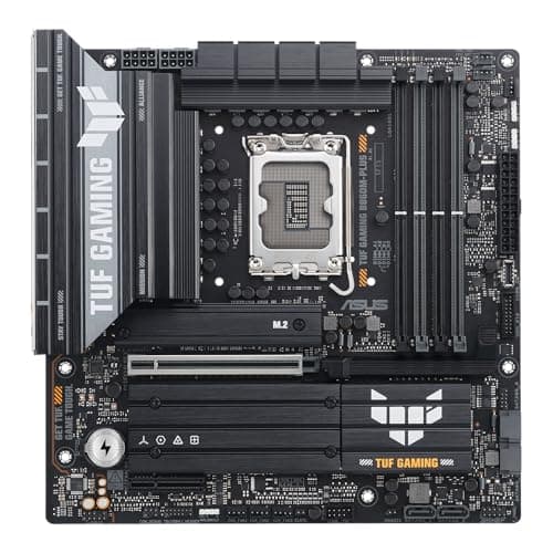 ASUS TUF Gaming B860M-PLUS Mainboard Sockel Intel LGA 1851 (Intel B860, mATX, DDR5 Speicher, PCIe 5.0, 2X PCIe 4.0 M.2, Aura Sync) M-Plus TUF B860 Bild 2
