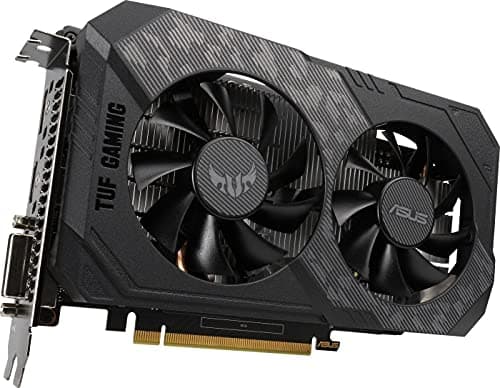 ASUS TUF Nvidia GeForce GTX 1650 4GB Power OC Edition Gaming Grafikkarte (GDDR6 Speicher, PCIe 3.0, 1x HDMI 2.0b, 1x DVI, 1x DisplayPort 1.4, TUF-GTX1650-O4GD6-P-GAMING) TUF GTX1650 OC-P Bild 7