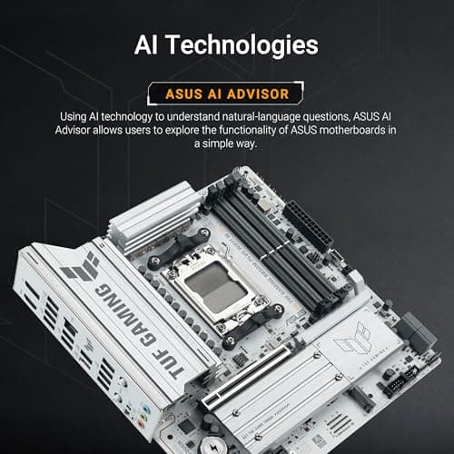 ASUS TUF Gaming B550-Pro Mainboard Sockel AMD Ryzen AM4 (ATX, PCIe 4.0, 2X M.2, 2,5Gbit/s-Ethernet, SATA 6Gbit/s, USB 3.2 Gen 2 Typ-A und Typ-C, Aura Sync) Bild 5