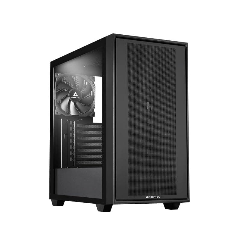 Chieftec 03B-Blk-Op, Schwarz Black, GS-03B-BLK-OP