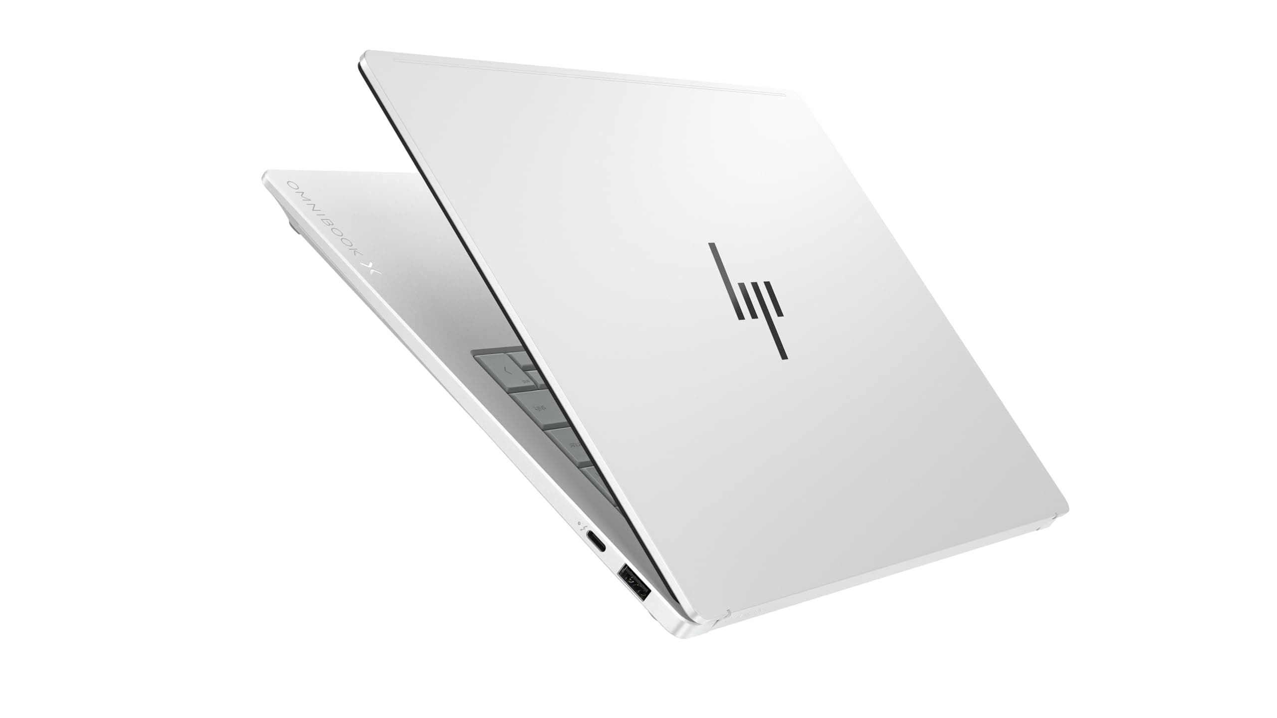 HP OmniBook X Laptop (14" 2K Display, Intel Core Ultra 7, 16GB RAM, 1TB, Win11, QWERTZ) - Silber Intel Core Ultra 7 Klappgehäuse Bild 7