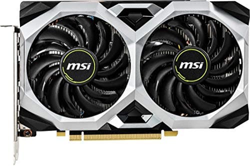 MSI Gaming GeForce GTX 1660 Ti 192-bit HDMI/DP 6GB GDRR6 HDCP Unterstützung DirectX 12 Dual Fan VR Ready OC Grafikkarte (GTX 1660 TI Ventus XS 6G OC) Bild 4
