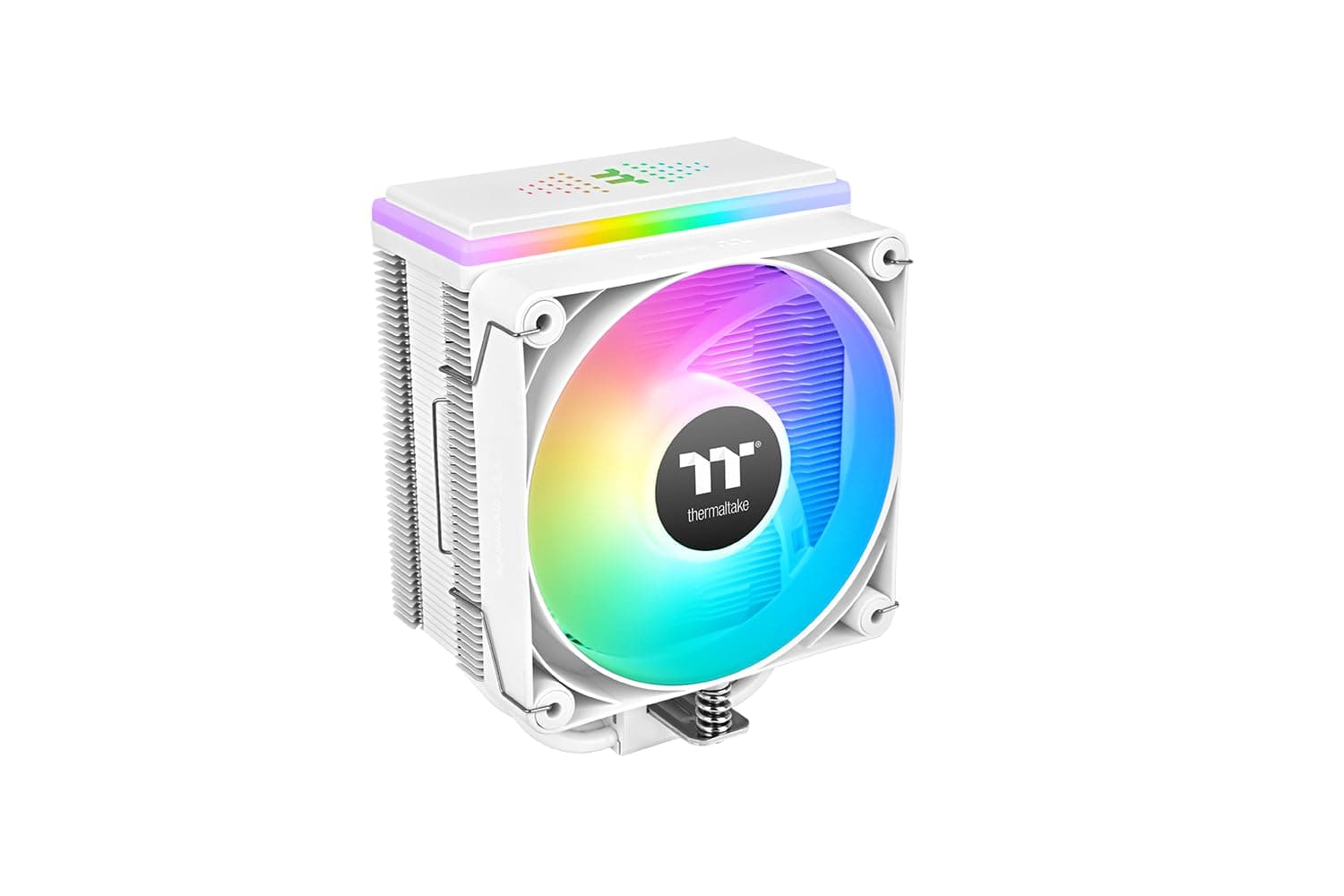Thermaltake ASTRIA 400 ARGB CPU Kühler Weiß – Tower Luftkühler 120mm PWM, 6x6mm Direct Contact Heatpipes, 230W TDP, leise 26,8 dBA, 5V ARGB Sync, Intel LGA1851/1700, AMD AM5/AM4 ASTRIA 400 Snow