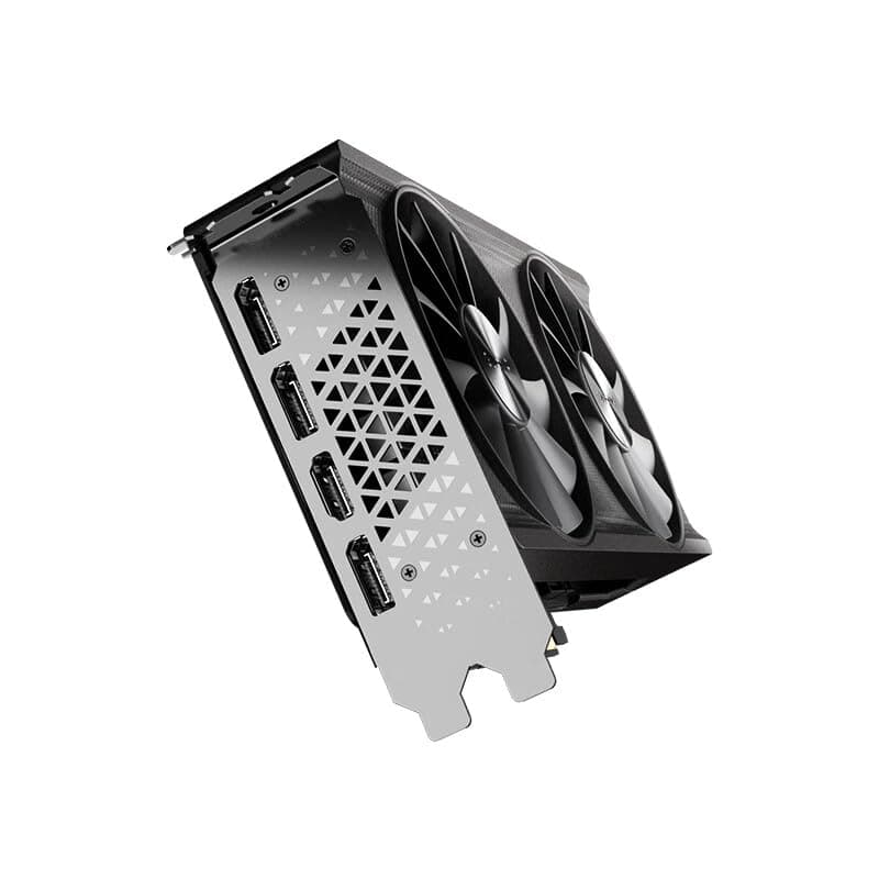 WEELIAO GUNNIR Intel Arc A380 Index Grafikkarte, 2000 MHz Grafikkarte, 6 GB 96-Bit GDDR6, PCIE4.0, 1 HDMI, 3 DP, 2 Lüfter, TBP 75 W Bild 3