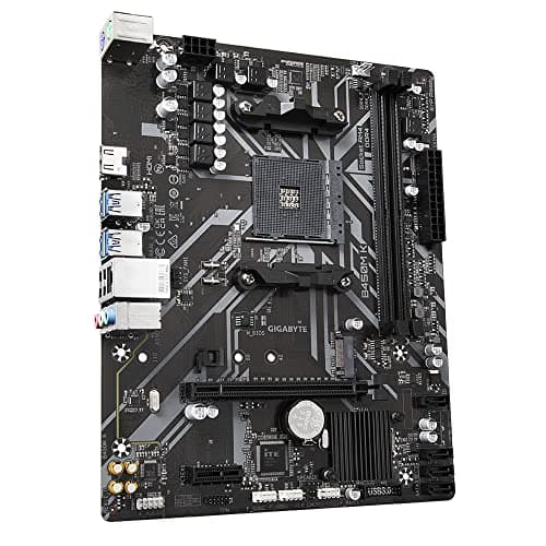 GIGABYTE B450M K Mainboard - Unterstützt AMD Series 5000 CPUs, up to 3600MHz DDR4 (OC), 1xPCIe 3.0 M.2, GbE LAN, USB 3.2 Gen 1 Bild 6