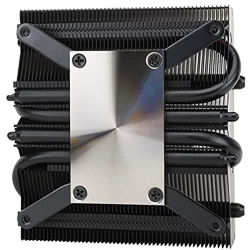 Thermalright TR AXP90-X53 schwarz Low Profile CPU-Luftkühler, 53mm Höhe, TL-9015B Slin PWM Lüfter, AGHP Technologie, für AMD AM4/AM5 Intel 1700/115X/1200/1851 53mm AXP90 X53 BLACK Bild 4