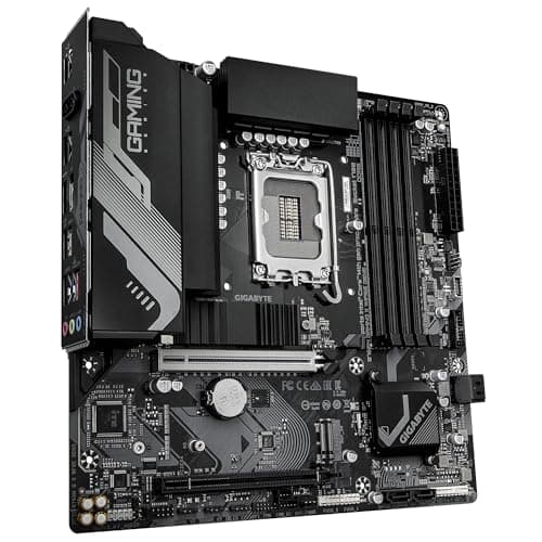 GIGABYTE B760M Gaming X WIFI6E GEN5 Mainboard – Unterstützt Intel Core Prozessoren der 14. Generation, 8+1+1 Phasen VRM, bis zu 5600 MHz DDR5, 2 x PCIe 4.0 M.2, Wi-Fi 6E, 2.5 GbE LAN, USB 3.2 Gen 1 Bild 6