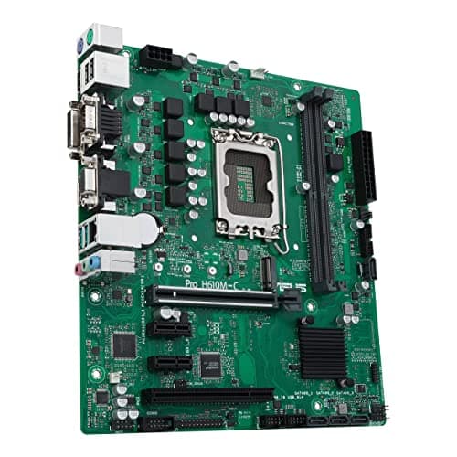 ASUS Prime H610M-C-CSM Business-Mainboard Sockel Intel LGA 1700 (Intel H610, mATX, DDR4 Speicher, PCIe 4.0, 2X M.2, COM Header, RGB Header) M-C-CSM Pro H610 Bild 6