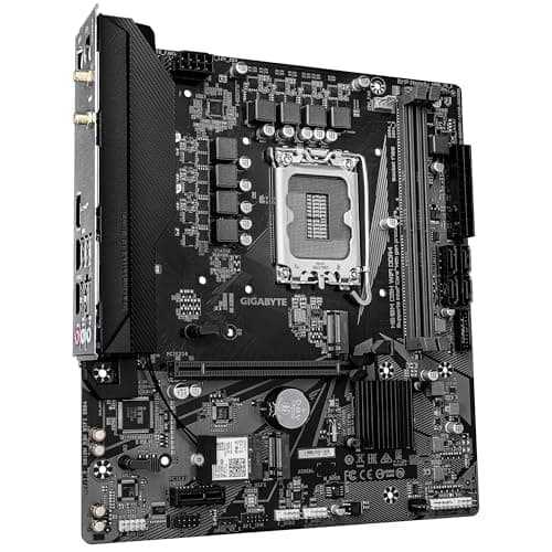 GIGABYTE H610M D3H WiFi DDR4 Mainboard – Unterstützt Intel Core Prozessoren der 14. Generation, 6+1+1 Phasen VRM, bis zu 3200 MHz DDR4, 2xPCIe 3.0 M.2, Wi-Fi 5, 1 GbE LAN, USB 3.2 Gen 1 Bild 6