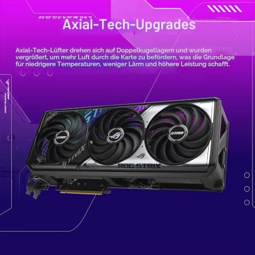 ASUS ROG Strix GeForce RTX 5070 12GB GDDR7 Gaming Grafikkarte (Nvidia GeForce RTX5070 DLSS 4, 3,2-Slot Design, PCIe 5.0, 3X DisplayPort 2.1b, 2X HDMI 2.1b, ROG-STRIX-RTX5070-12G-GAMING) Bild 4