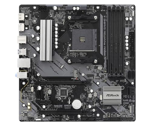 ASRock B550M Phantom Gaming 4 AM4 MATX SND + GLN + U3.2 + M2 SATA 6GB/S DDR4, 90-MXBE90-A0UAYZ Bild 4