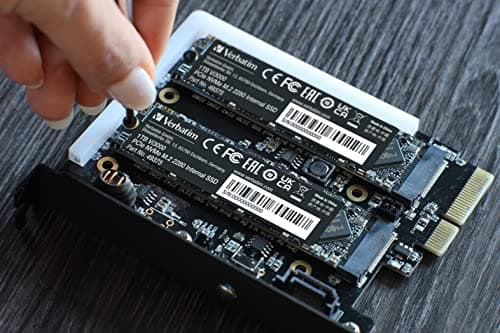 Verbatim Vi3000 NVMe M.2 SSD 1 TB, internes SSD-Laufwerk mit PCIe Gen 3 Schnittstelle, bis zu 3.100 MB/s Lesegeschwindigkeit, kompakt und leistungsstark für PC und Laptop, schwarz Bild 5