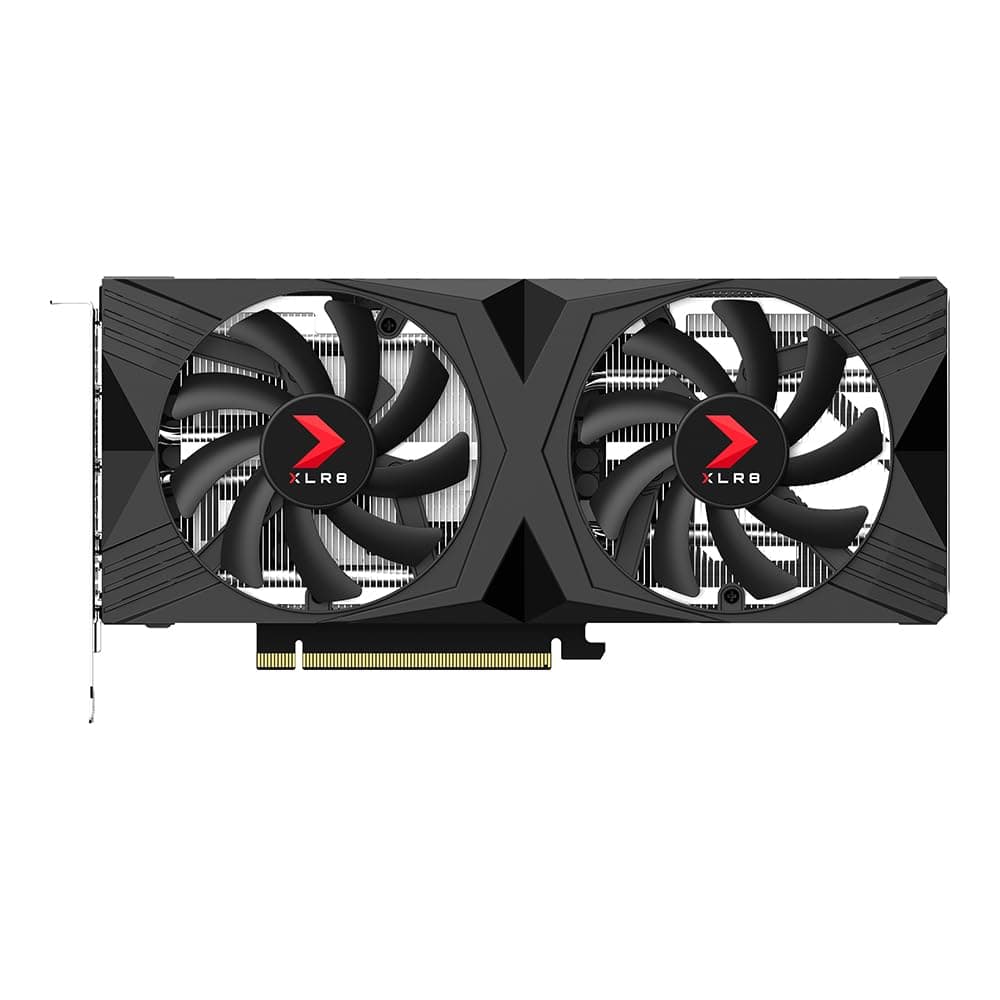 PNY GeForce RTX™ 4060 Ti 8GB XLR8 Gaming Verto Overclocked Dual Fan Graphics Card DLSS 3 RTX 4060Ti OC Dual Fan 8GB Bild 3