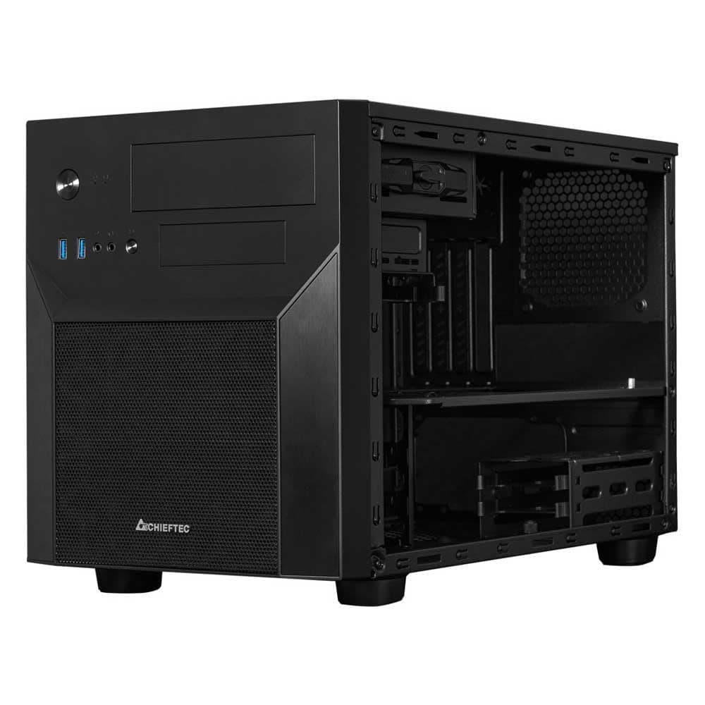 Chieftec CI-02B-Op Computer Case Cubo Nero (chieftec Mesh Series CI-02B-Op - Cube) Bild 7