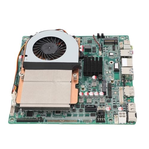 Elprico ITX-Motherboard, LGA1700-Industrie-Mainboard mit Zwei DDR4-Steckplätzen, Integrierter Kupferkühler für Small-Form-Factor-Builds Bild 2