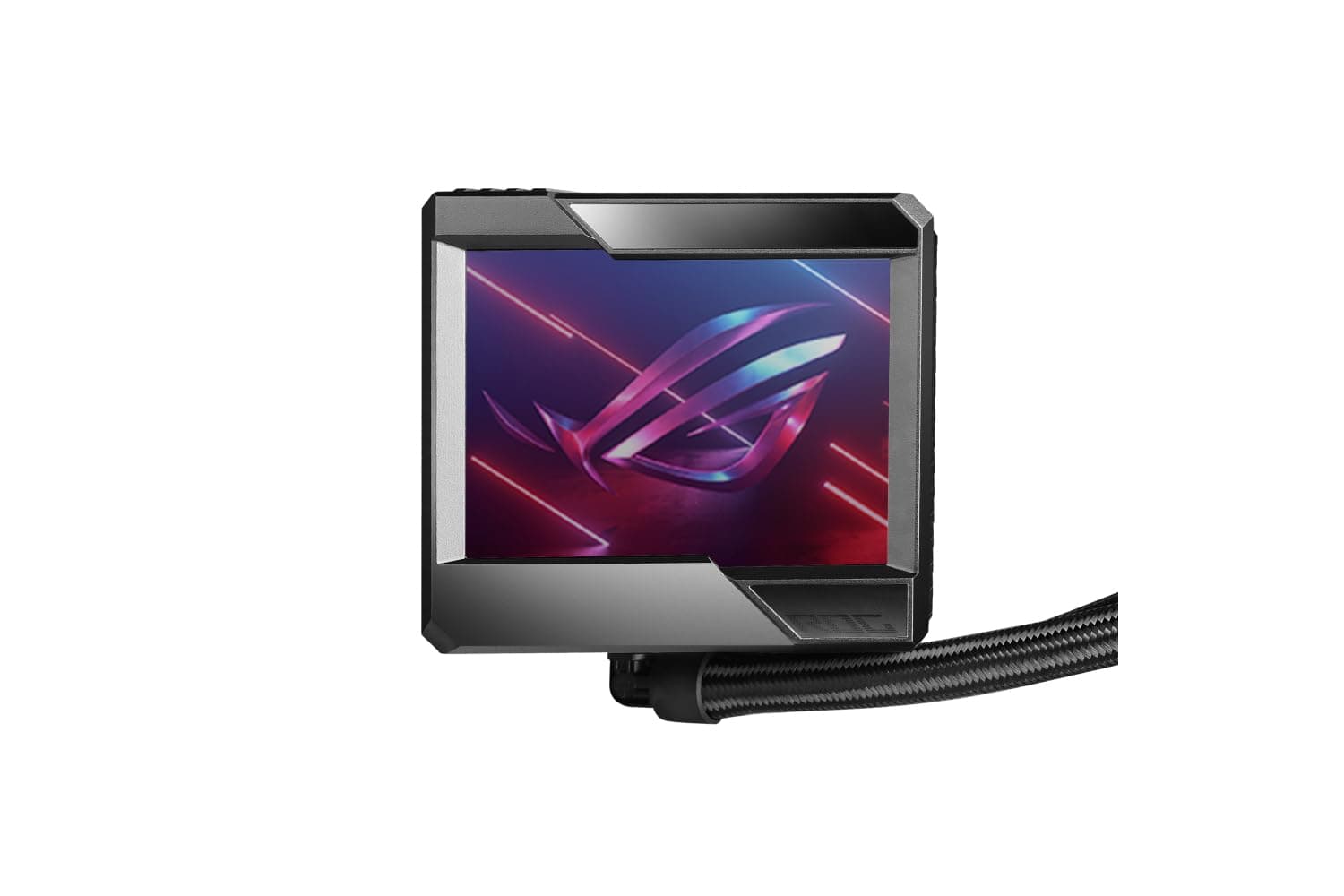 ASUS ROG RYUJIN II 240 All-in-One CPU-Wasserkühlung (3,5-Zoll-LCD, integrierter Pumpenlüfter zur Kühlung von VRM und M.2, 2x Noctua iPPC 2000 PWM 120mm Radiatorlüfter) Bild 8