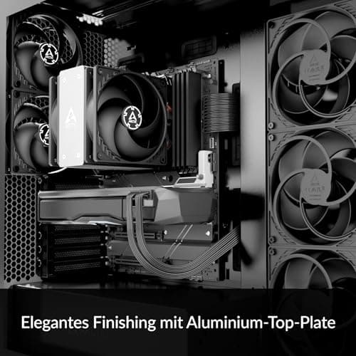 ARCTIC Freezer 36 - CPU Kühler mit Push-Pull für Intel & AMD, Single-Tower, Zwei druckoptimierte 120 mm P-Lüfter, Hydrodynamisches Gleitlager, 200–1800 rpm, 4 Heatpipes, inkl. MX-6 Wärmeleitpaste Bild 4