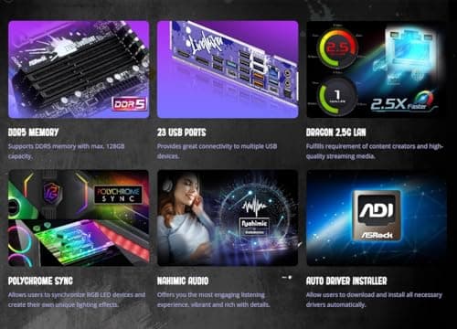 ASRock Z790 Live Mixer ATX Intel DDR5 Spezial Design, 90-MXBK10-A0UAYZ Bild 6