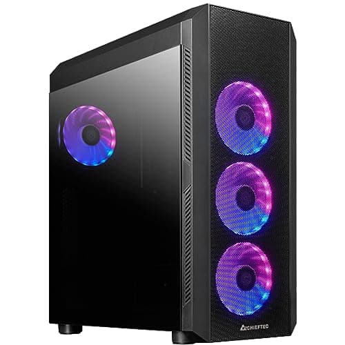 Chieftec CG-04B-OP Computer-Gehäuse Midi Tower Schwarz