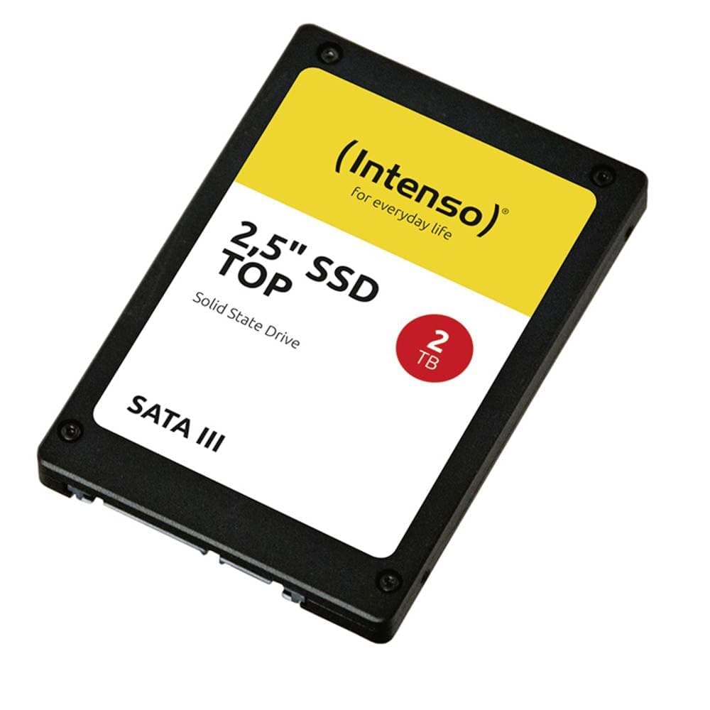 Intenso Interne 2,5" SSD SATA III Top, 2 TB, 550 MB/Sekunden, Schwarz Bild 8