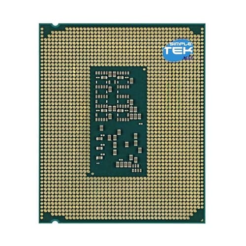 SIMPLETEK - Prozessor i5 12400F für Desktop - LGA 1700-6 Core / 12 Thread - Version mit Kühlkörper enthalten (dedizierte Grafikkarte erforderlich) Bild 6