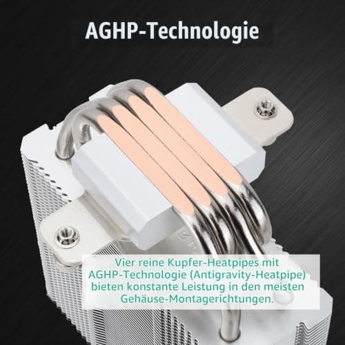 TR Assassin X 120R SE V2 CPU Luftkühler,4 Heat Pipes,148MM hoch,TL-C12C-L V2 PWM Lüfter CPU Kühler Für AMD AM4 AM5/Intel 1700/1150/1151/1200,LGA17XX Kühlung AX120R SE V2 Bild 6