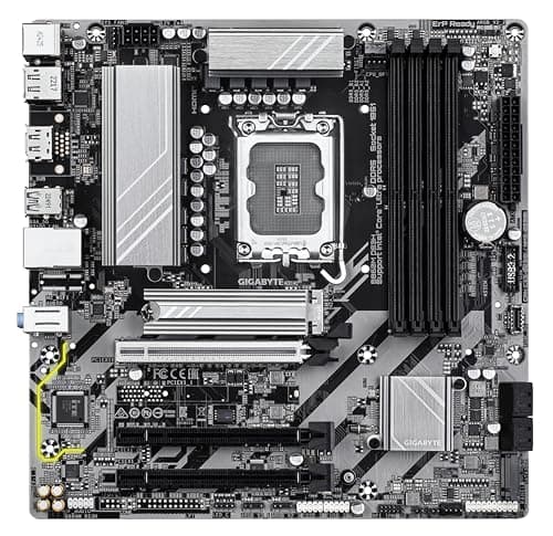 GIGABYTE B860M DS3H Mainboard - Intel Core Ultra CPUs, 5+1+2+1 Phasen VRM, bis zu 9066MHz DDR5, 1xPCIe 5.0 + 1xPCIe 4.0 M.2, 2,5 GbE LAN, USB 3.2 Gen 2 Bild 4