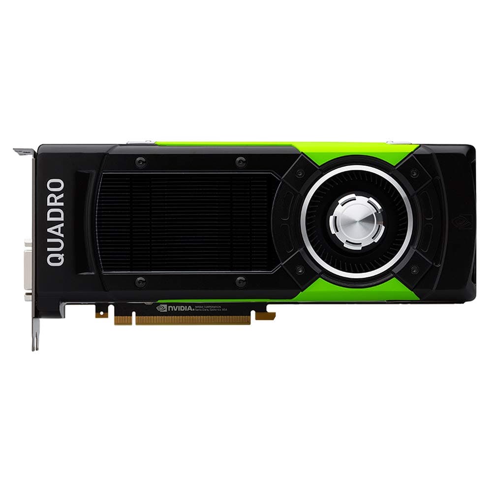 PNY VCQP6000-PB Nvidia Quadro P6000 Grafikkarte (24GB GDDR5) schwarz Bild 3