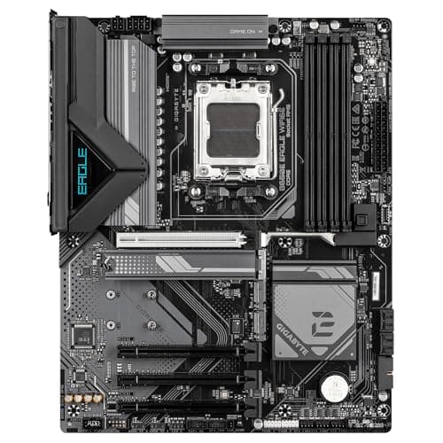 GIGABYTE B650E Eagle WIFI6E Mainboard - AMD Ryzen 9000 Series CPUs, 8+2+2 Phasen VRM, bis zu 8200MHz DDR5 (O.C), 1xPCIe 5.0 + 2xPCIe 4.0 M.2, 2.5GbE LAN, WiFi 6E, USB 3.2 Gen 2 Bild 4