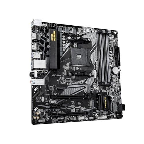 GIGABYTE B550M DS3H AC R2 AMD AM4 Motherboard, Micro-ATX, DDR4, Dual M.2, SATA 6Gb/s, WIFI5, Realtek GbE LAN, PCIe 4.0 Bild 6