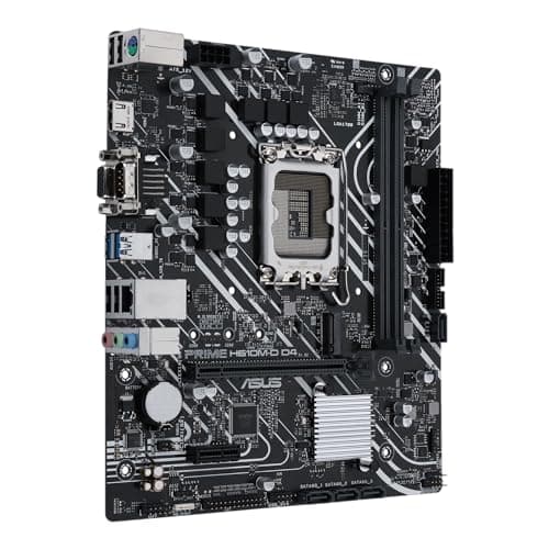 ASUS Prime H610M-D D4 Gaming Mainboard Sockel Intel LGA 1700 (Intel H610, mATX, DDR4 Speicher, PCIe 4.0, M.2, COM Port, LPT Header, RGB Header) M-D D4 Prime H610 Bild 6