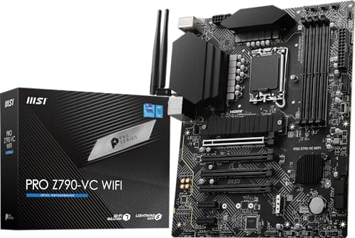 MSI PRO Z790-VC WiFi ProSeries Motherboard (unterstützt Intel Prozessoren der 14. / 13. / 12. Generation, LGA 1700, DDR5, PCIe 5.0, M.2-Steckplätze, 2,5 Gbit/s LAN, USB 3.2 Gen2, HDMI/DP, Wi-Fi 7, Bild 2