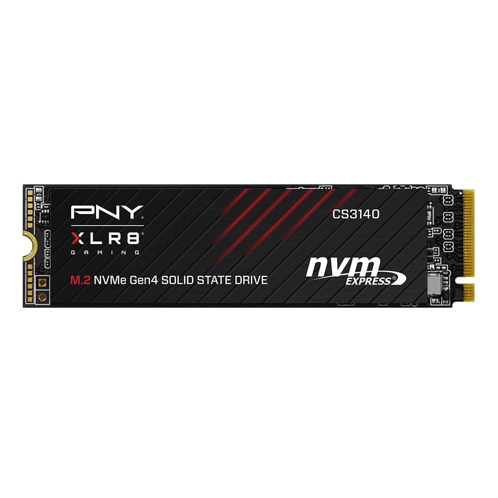 PNY XLR8 CS3140 4TB M.2 NVMe Gen4 x4 interne Solid State Drive (SSD) - M280CS3140-4TB-RB Bild 2