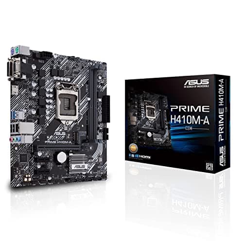 ASUS Prime H410M-A/CSM Mainboard Sockel Intel LGA 1200 (mATX, M.2, USB 3.2 Gen 1, SATA 6Gbit/s, COM-Header, TPM-Header)