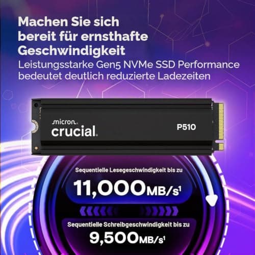 Crucial Internal Solid State Drive 2 Tb M.2 Pci Express 5.0 Nvme, CT2000P510SSD5 Bild 4