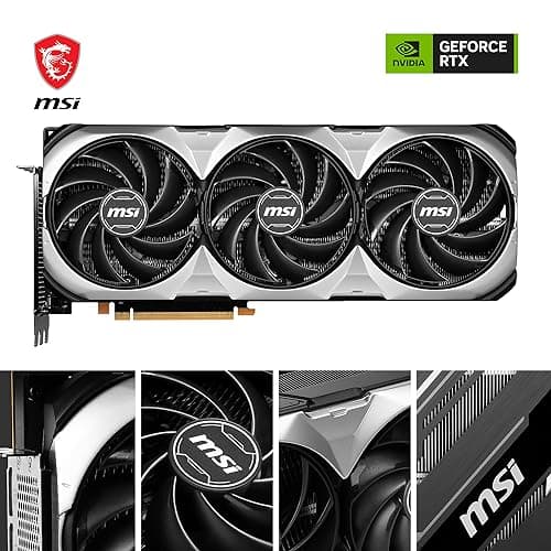 MSI GeForce RTX 4080 16GB Ventus 3X OC Gaming Grafikkarte - NVIDIA RTX 4080, 16 GB GDDR6X Speicher Bild 4