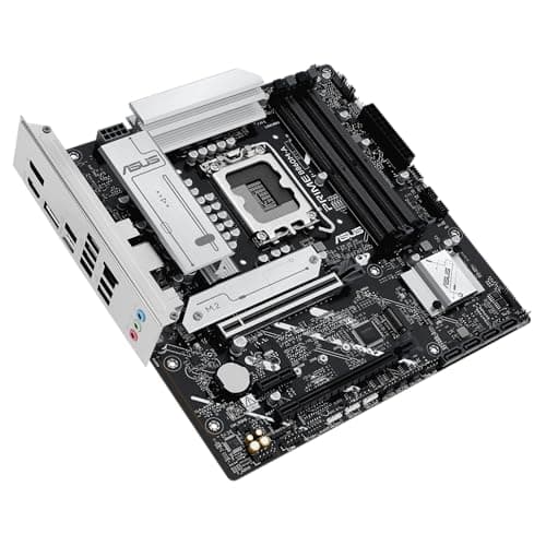 ASUS Prime B860M-A-CSM Mainboard Sockel Intel LGA 1851 (Intel B860, mATX, DDR5 Speicher, PCIe 5.0 x16, 2X M.2, HDMI, dual DisplayPort, USB 20Gbps Typ-C, Aura Sync) Bild 4