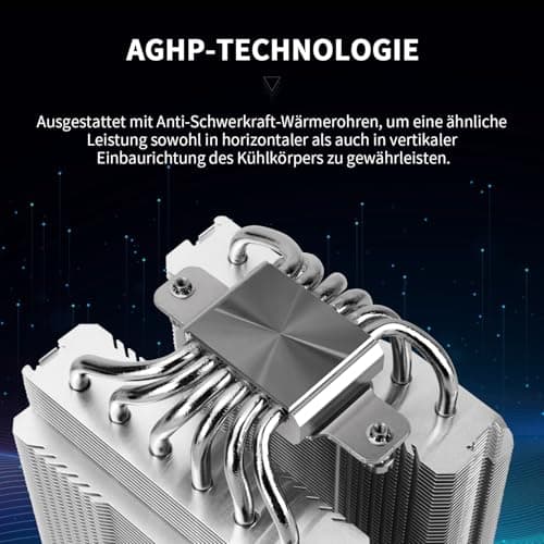 Thermalright Peerless Assassin 120 SE V3 CPU Luftkühler, 6 Heatpipes, Double Tower Doppellüfter, TL-P12 PWM Lüfter, Aluminium Kühlkörperabdeckung, für AM4/AM5,Intel LGA1851/1700/1150/1200(PA120SE V3) PA120 SE V3 Bild 4