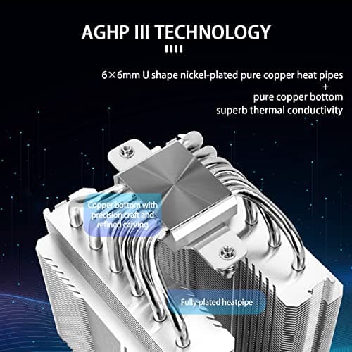 Thermalright Peerless Assassin 120 SE ARGB CPU-Luftkühler, 6 Heatpipes CPU-Kühler, Dual 120mm TL-C12C-S PWM Lüfter, Aluminium Kühlkörperabdeckung, für AM4/AM5/Intel LGA1851/1700/1150/1151/1200 Bild 8