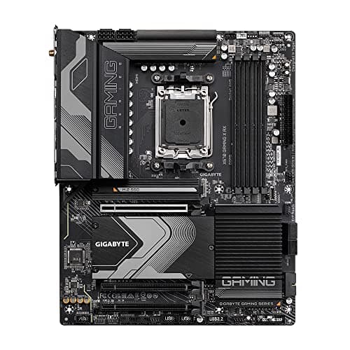 GIGABYTE X670 Gaming X AX Mainboard - Unterstützt AMD Ryzen 9000 Series CPUs, 16+2+2 Phases Digital VRM, up to 8000MHz DDR5 (OC), 1xPCIe 5.0 + 3xPCIe 4.0 M.2, Wi-Fi 6E, 2.5GbE LAN, USB 3.2 Gen 2x2 Bild 3