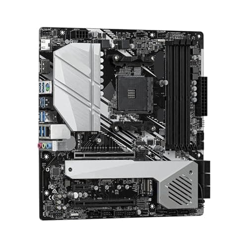 for X570 Motherboard Set Kit Mit Ryzen 5 5500 CPU X570M Pro4 4xDDR4 M.2 NVME HDMI RGB USB MATX AM4 Board for ASRock, Replacement Part Motherboards Bild 2