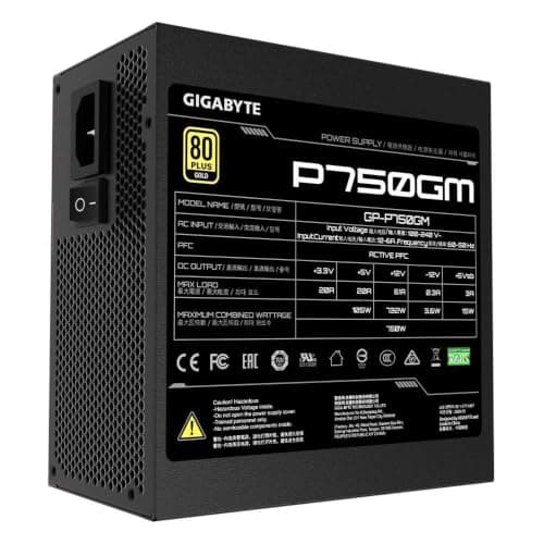 Gigabyte P750GM 750W 80 Plus Gold Full Modular Bild 7