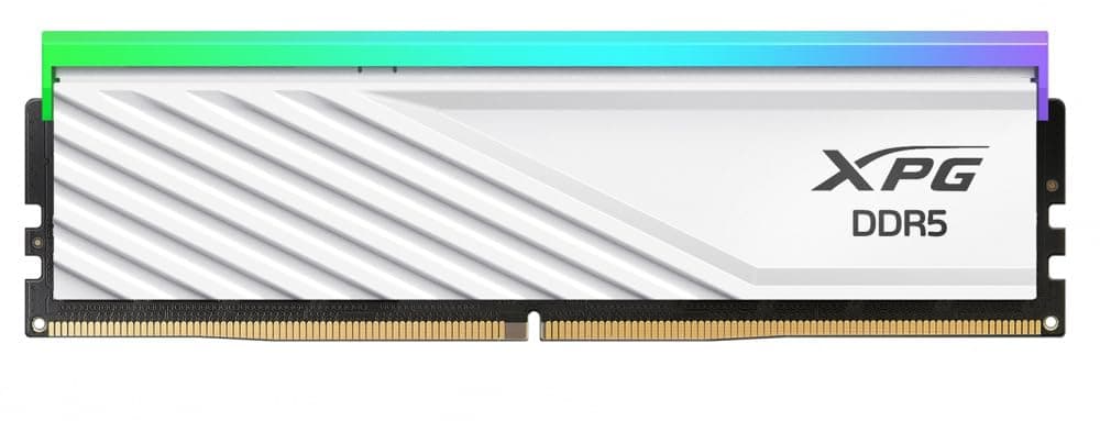 ADATA XPG Lancer Blade RGB | 16 GB | DDR5 | NVME | Geschwindigkeit bis zu 6400 MHz | lebenslange Garantie (AX5U6400C3216G-SLABRWH) Bild 2