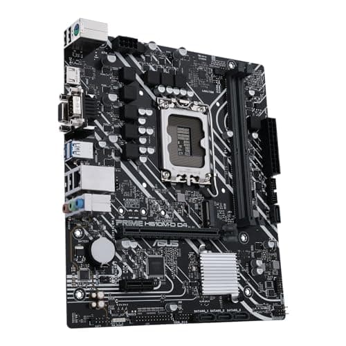ASUS Prime H610M-D D4 Gaming Mainboard Sockel Intel LGA 1700 (Intel H610, mATX, DDR4 Speicher, PCIe 4.0, M.2, COM Port, LPT Header, RGB Header) M-D D4 Prime H610 Bild 8